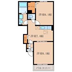 ポライトリーＭ・Ｔの物件間取画像